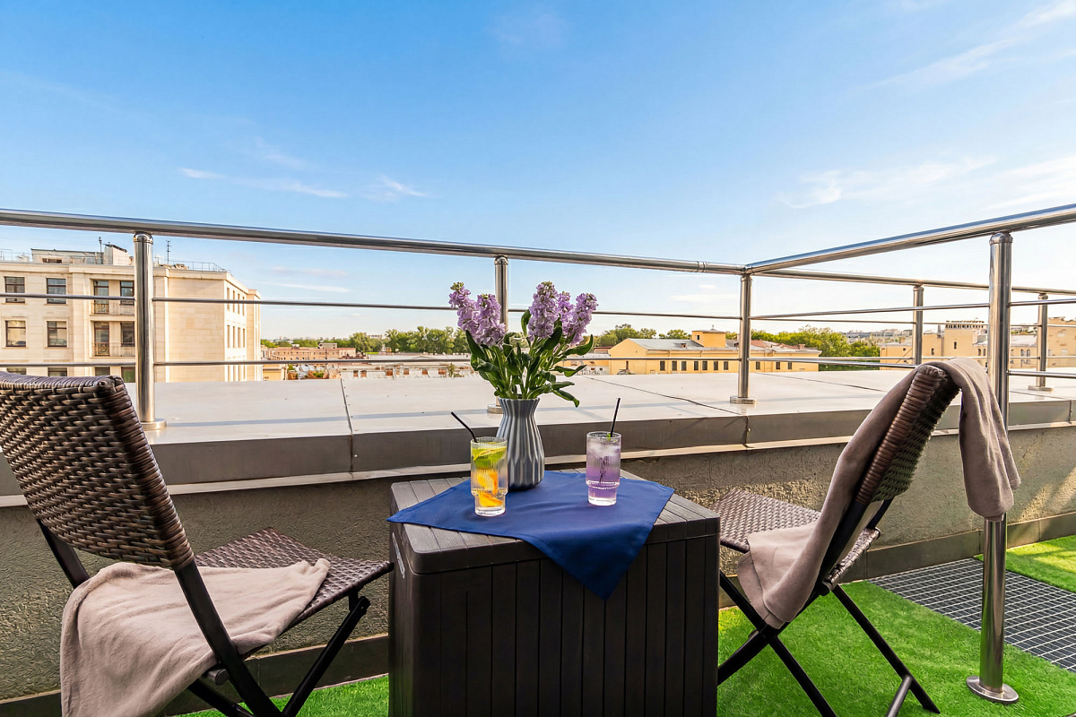 Стандартный номер с террасой (Double «Terrace view»)